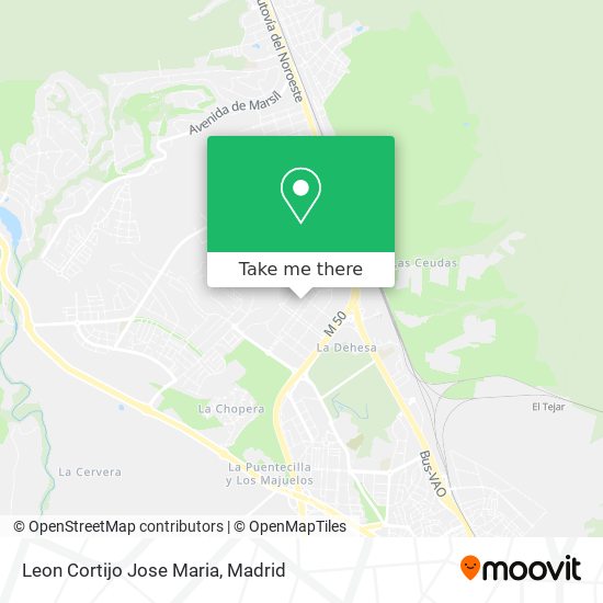 Leon Cortijo Jose Maria map