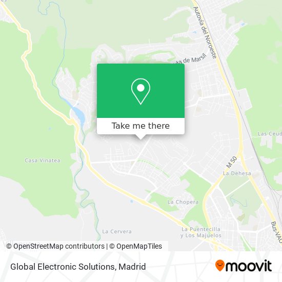 mapa Global Electronic Solutions