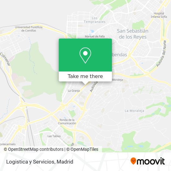 Logistica y Servicios map