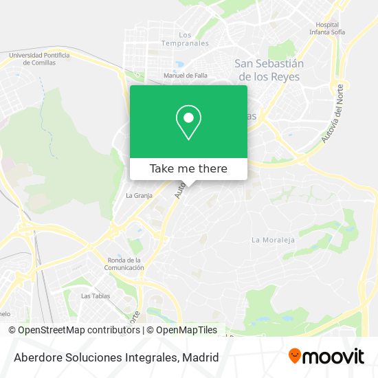 Aberdore Soluciones Integrales map