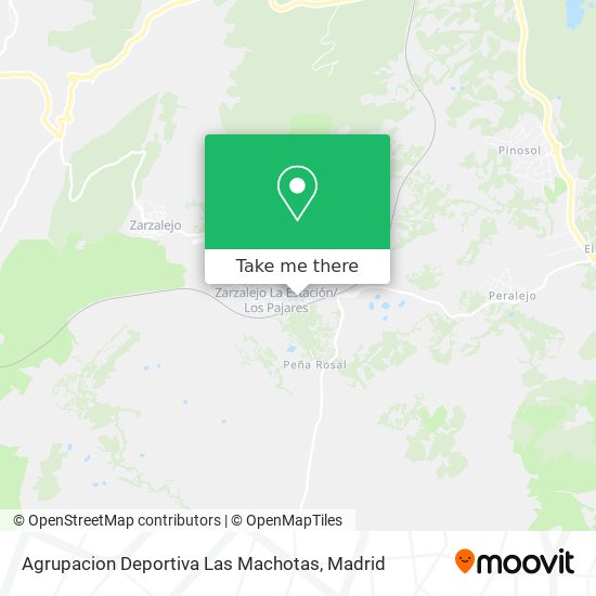 Agrupacion Deportiva Las Machotas map