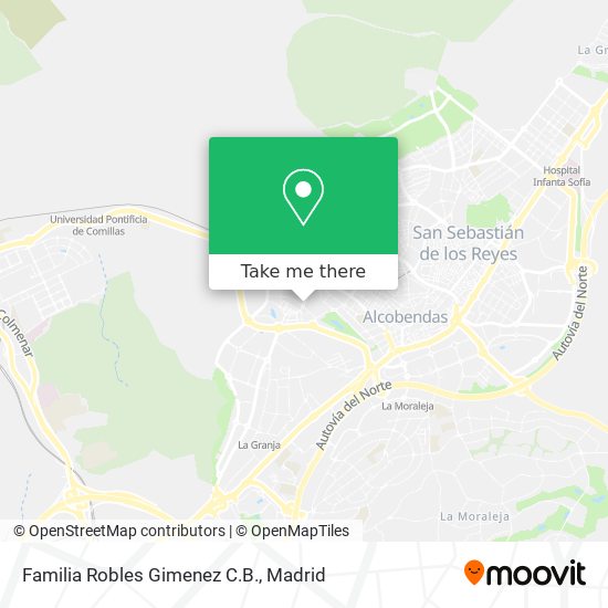 Familia Robles Gimenez C.B. map