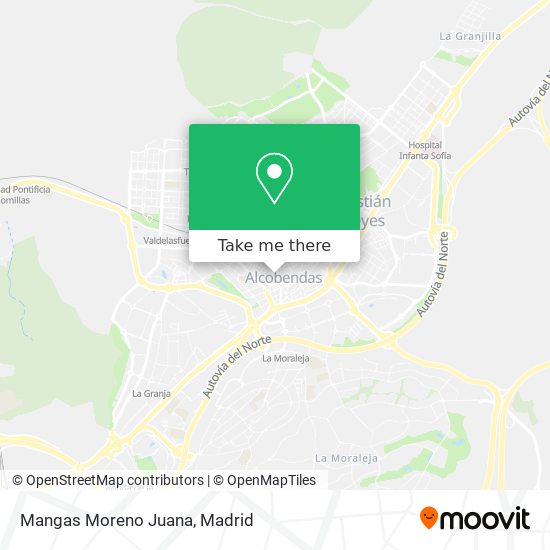 Mangas Moreno Juana map