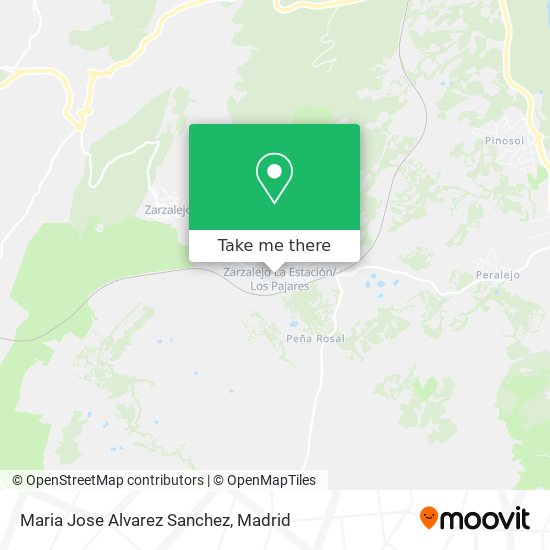 Maria Jose Alvarez Sanchez map