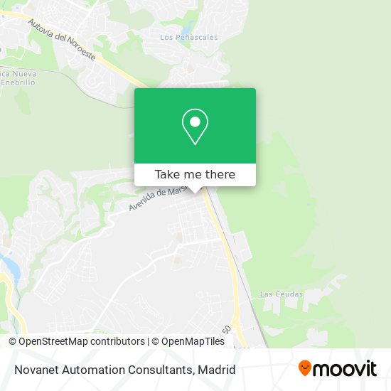 Novanet Automation Consultants map