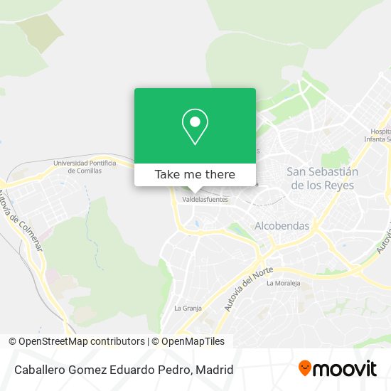 Caballero Gomez Eduardo Pedro map