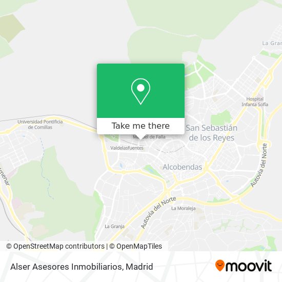 Alser Asesores Inmobiliarios map