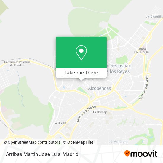 Arribas Martin Jose Luis map