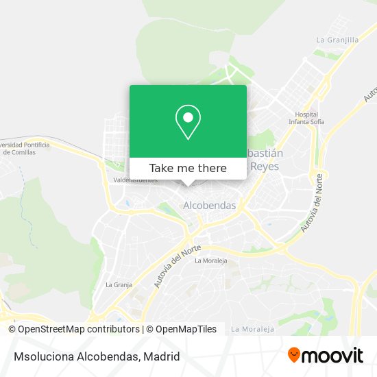 mapa Msoluciona Alcobendas