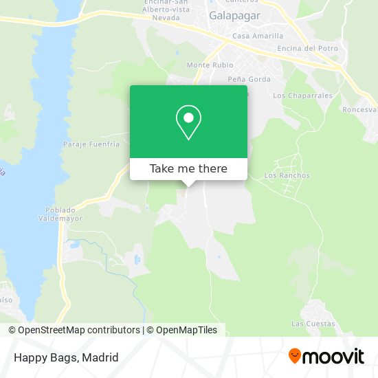 Happy Bags map