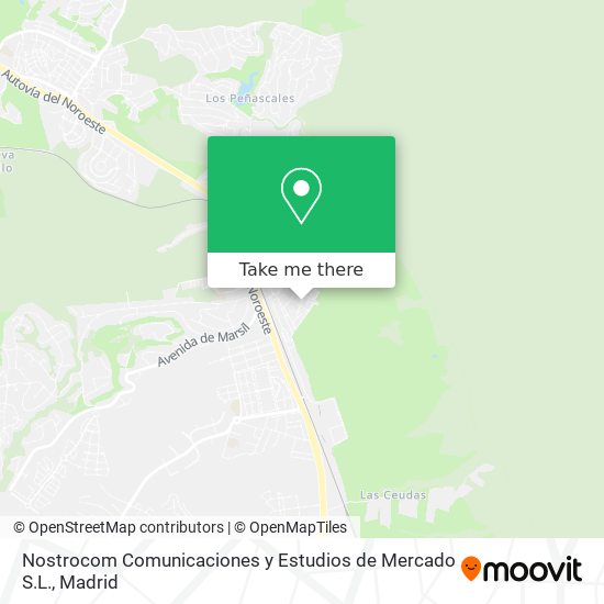 mapa Nostrocom Comunicaciones y Estudios de Mercado S.L.