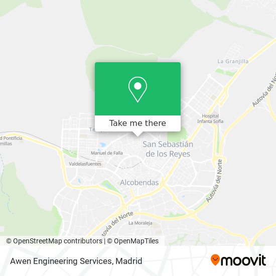 mapa Awen Engineering Services