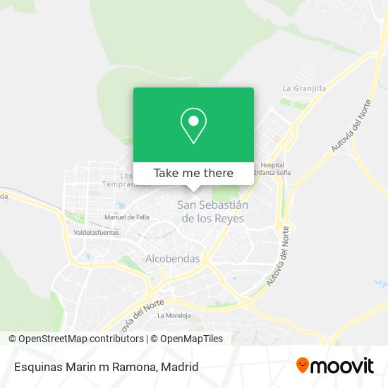 Esquinas Marin m Ramona map