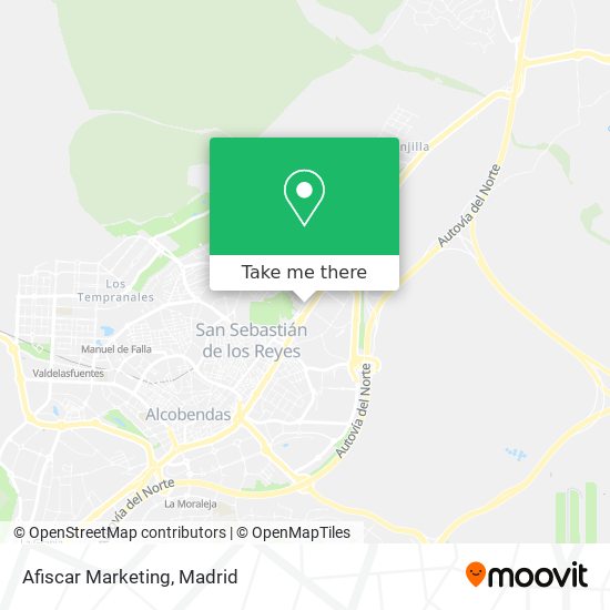 Afiscar Marketing map