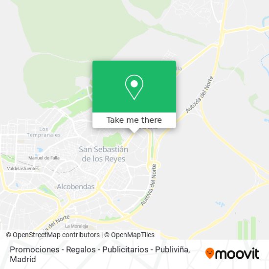 Promociones - Regalos - Publicitarios - Publiviña map