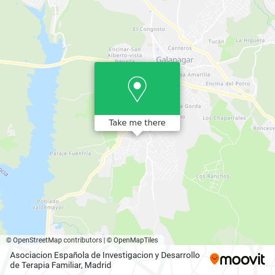 Asociacion Española de Investigacion y Desarrollo de Terapia Familiar map