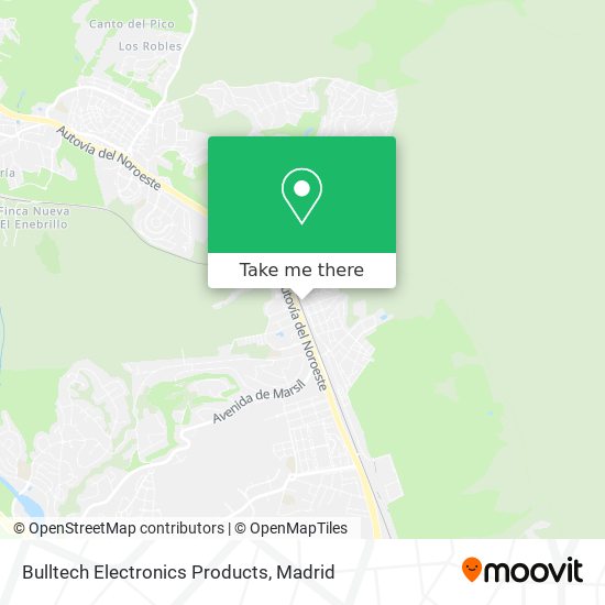 Bulltech Electronics Products map