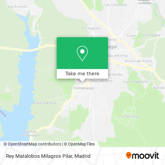 Rey Matalobos Milagros Pilar map