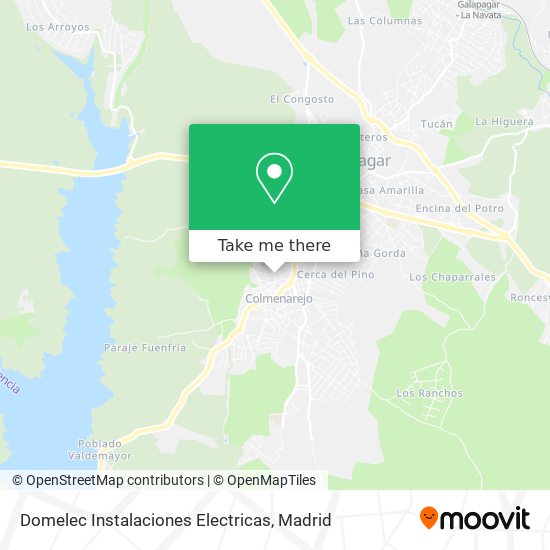 mapa Domelec Instalaciones Electricas