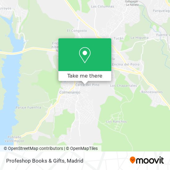 Profeshop Books & Gifts map