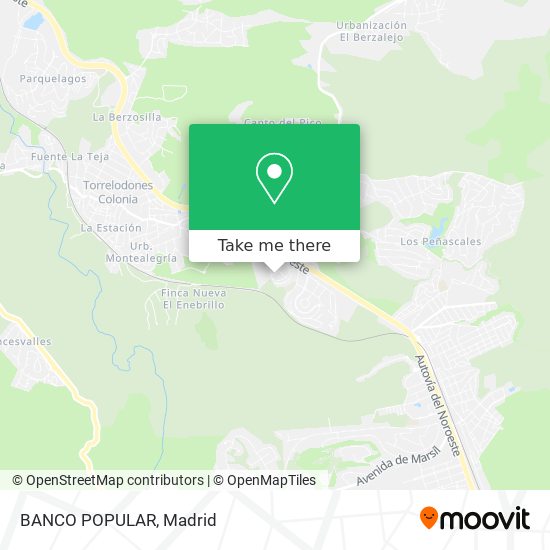 BANCO POPULAR map