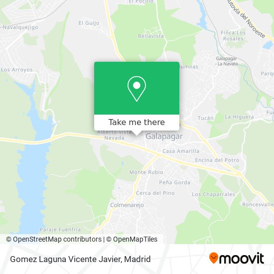 Gomez Laguna Vicente Javier map