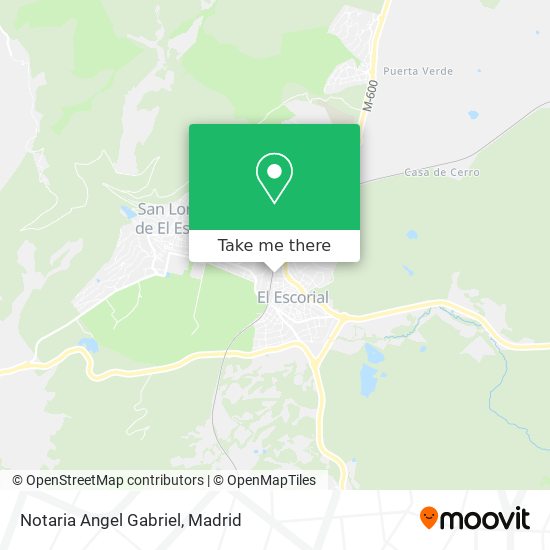 Notaria Angel Gabriel map