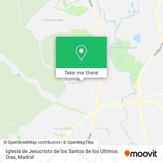 Iglesia de Jesucristo de los Santos de los Ultimos Dias map