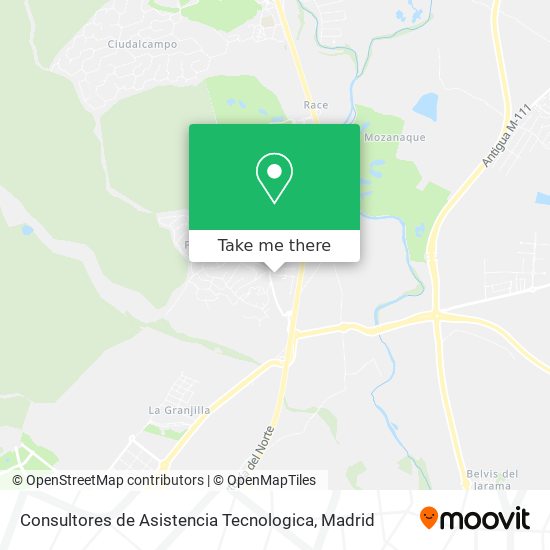 mapa Consultores de Asistencia Tecnologica