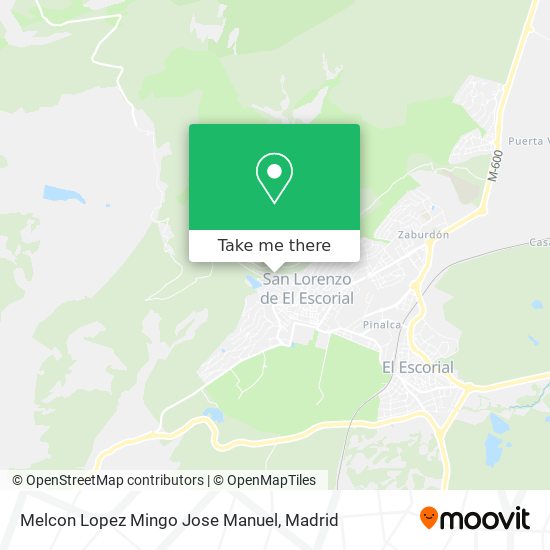 Melcon Lopez Mingo Jose Manuel map