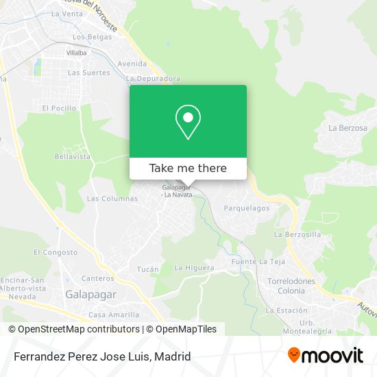 Ferrandez Perez Jose Luis map