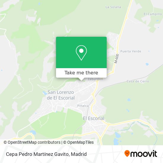 mapa Cepa Pedro Martínez Gavito