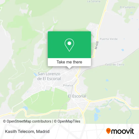 Kasilh Telecom map
