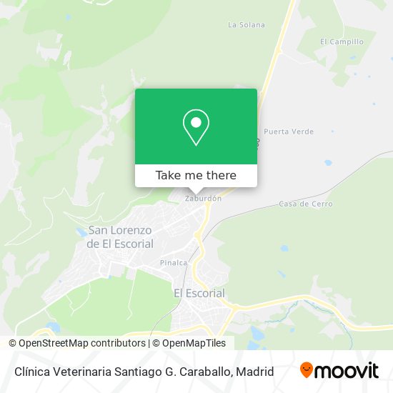 Clínica Veterinaria Santiago G. Caraballo map