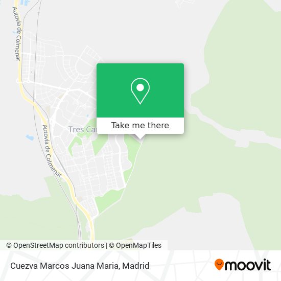 Cuezva Marcos Juana Maria map