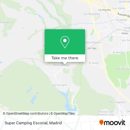 Super Camping Escorial map