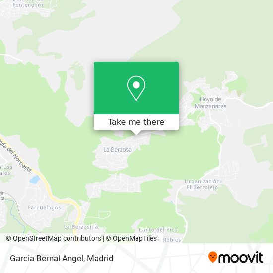 Garcia Bernal Angel map