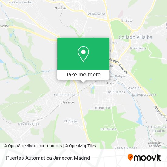 Puertas Automatica Jimecor map