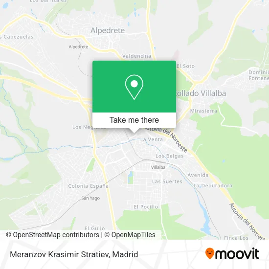 Meranzov Krasimir Stratiev map