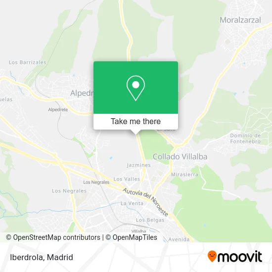 Iberdrola map