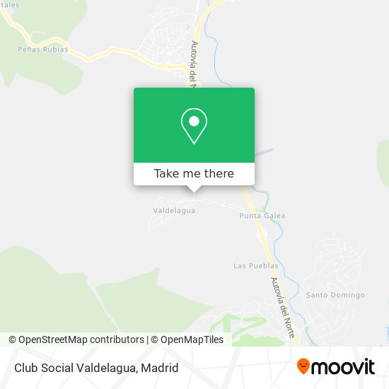 Club Social Valdelagua map