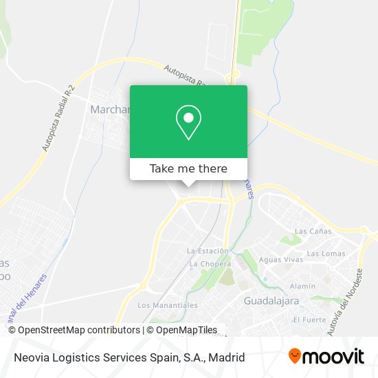 Neovia Logistics Services Spain, S.A. map