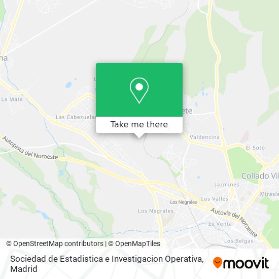 mapa Sociedad de Estadistica e Investigacion Operativa