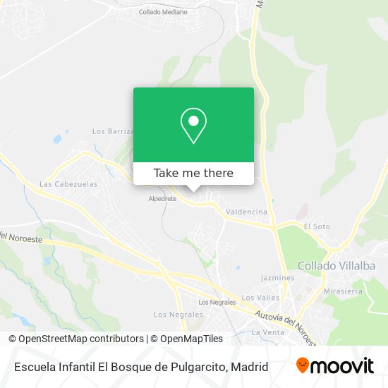 Escuela Infantil El Bosque de Pulgarcito map