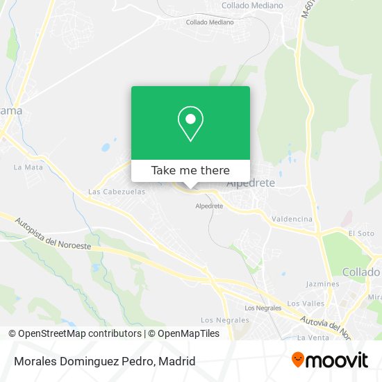 Morales Dominguez Pedro map