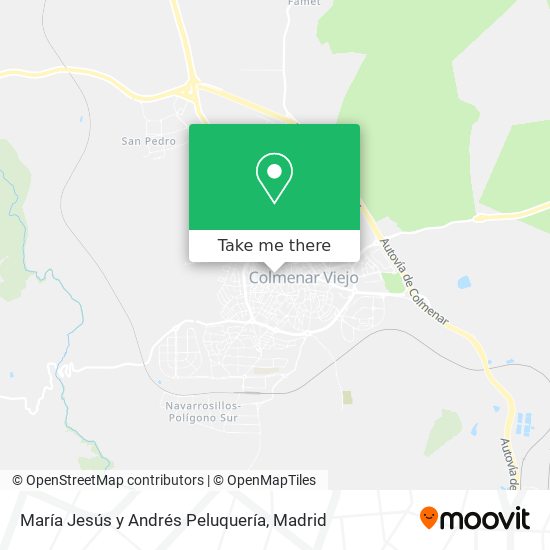 María Jesús y Andrés Peluquería map