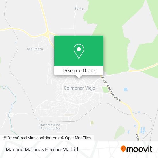 Mariano Maroñas Hernan map