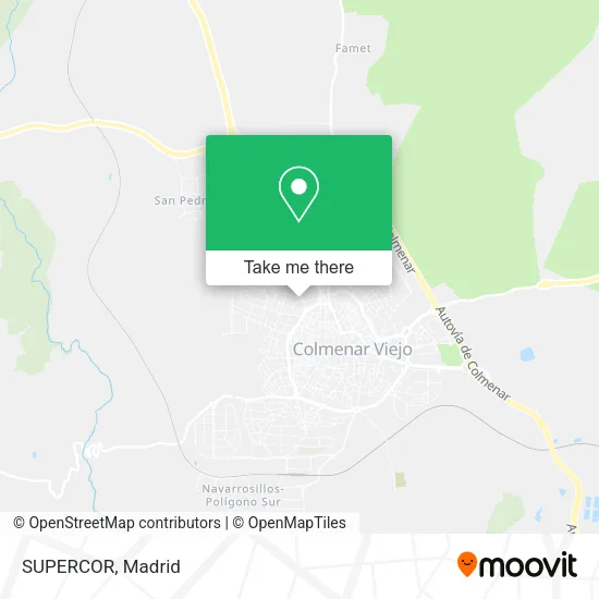 SUPERCOR map