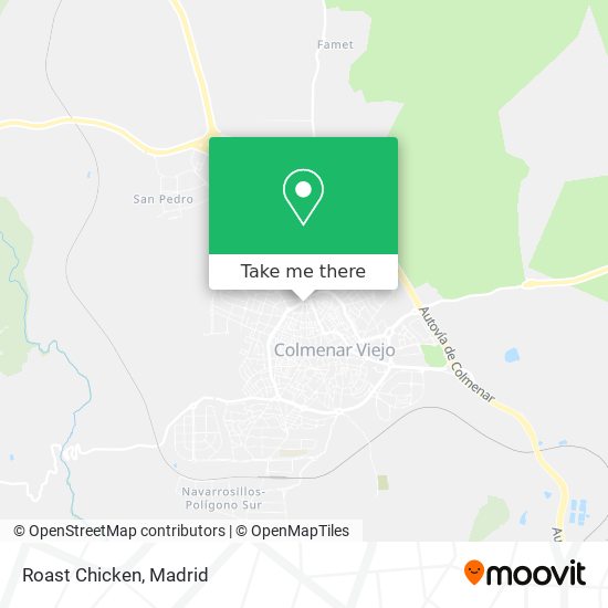 Roast Chicken map