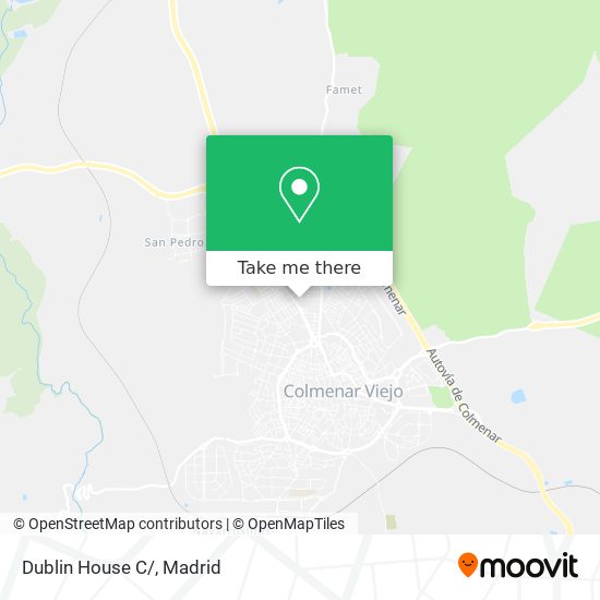 Dublin House C/ map